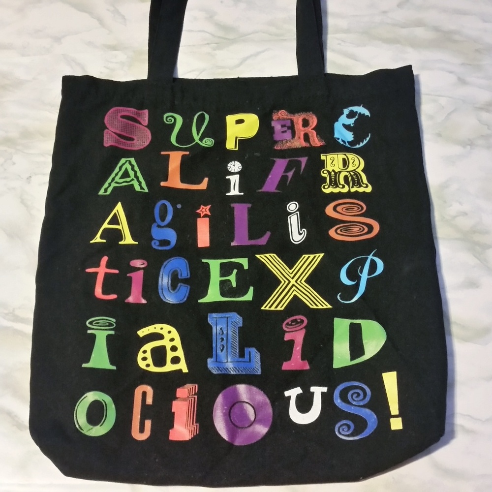Disney Supercalifragilisticexpialidocious Tote Bag
